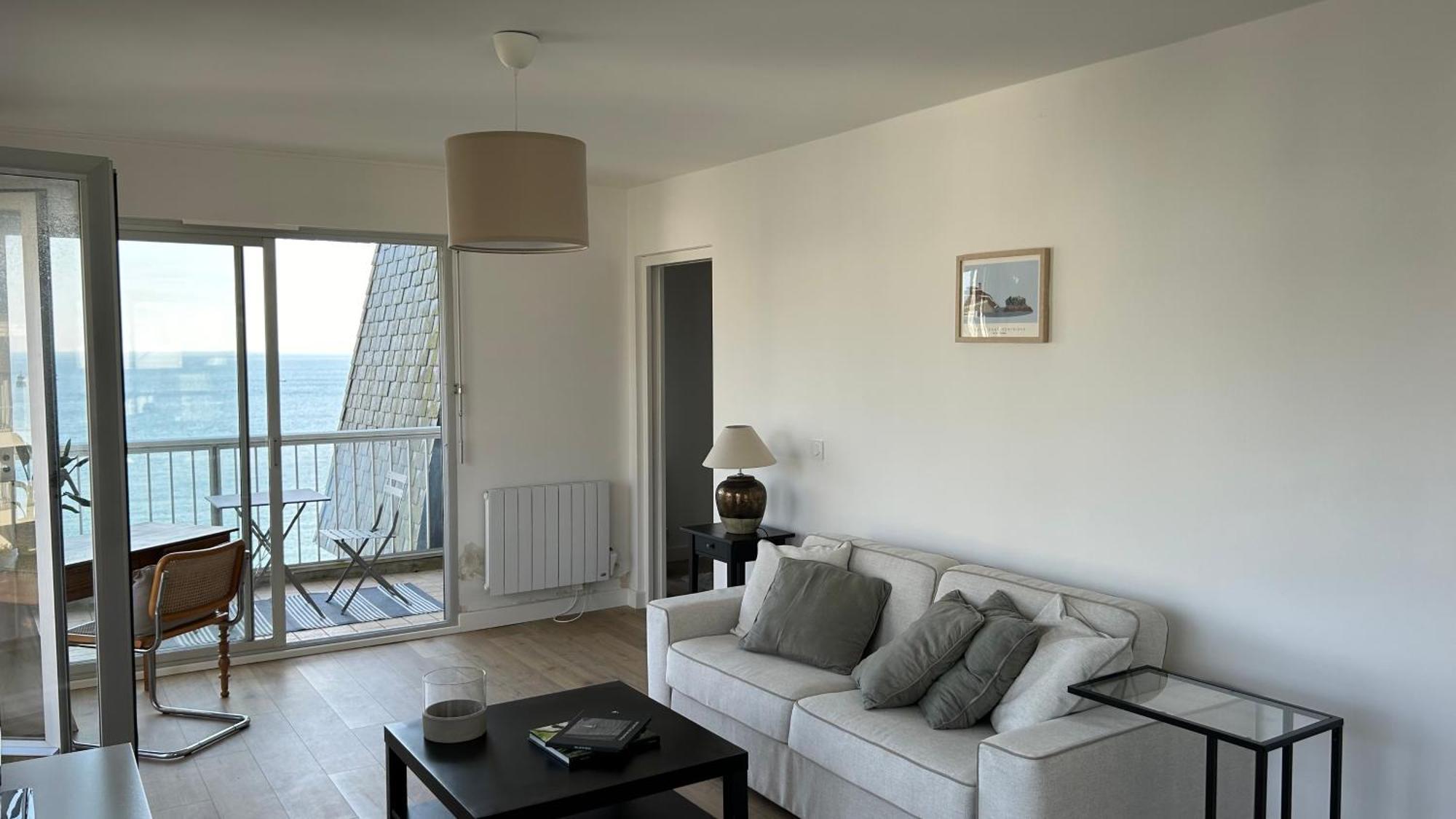 Appartement Pied Dans L'Eau - La Comtesse Saint-Quay-Portrieux Bagian luar foto
